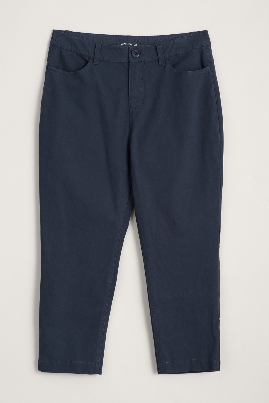 Women Cotton Wool | Seasalt Cornwall Albert Quay Crop Pants Maritime