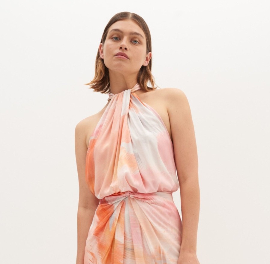 Women Cotton Wool | Morrison Featherston Top Pastel Print