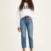 Women Cotton Wool | Levis Wedgie Straight Jeans Jive Sound