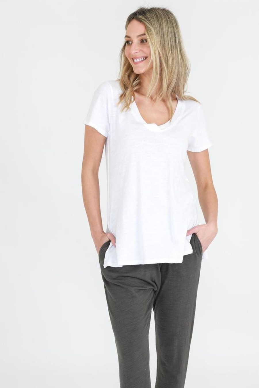 Women Cotton Wool | 3Rd Story Frankie Tee (3 Colours)