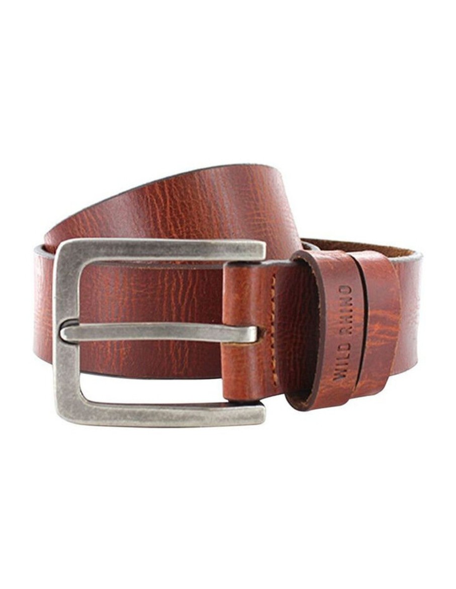 Accessories Cotton Wool | Wild Rhino Leather Jeans Belt Tan