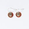 Accessories Cotton Wool | Nest Of Pambula Bird On Disc Earrings