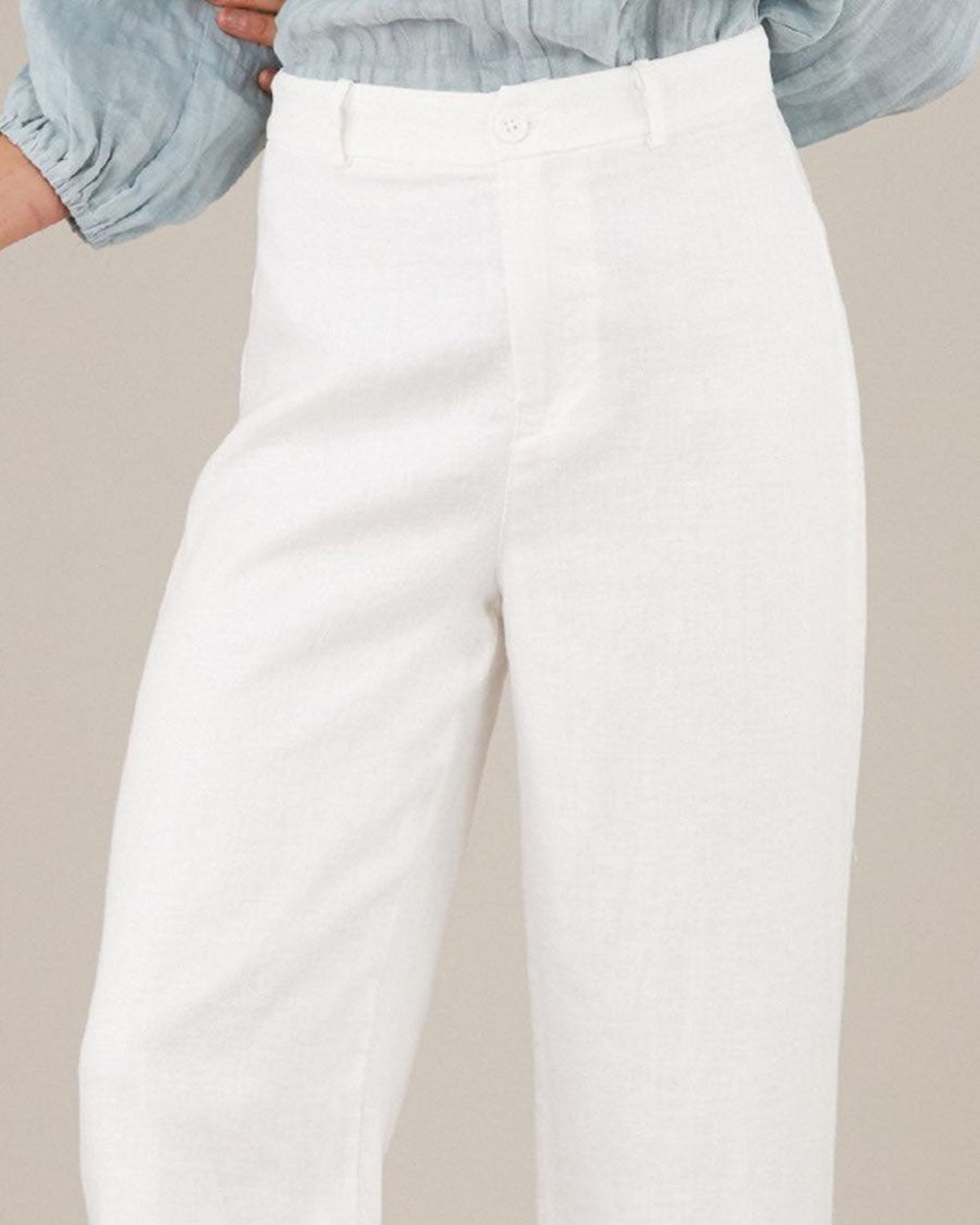 Women Cotton Wool | Amelius Barossa Linen Pants ( 2 Colours )