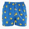 Men Cotton Wool | Bamboozld Duck Thug Men'S Boxer Shorts Blue