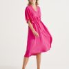 Women Cotton Wool | Betty Basics Saint Lucia Dress French Rose