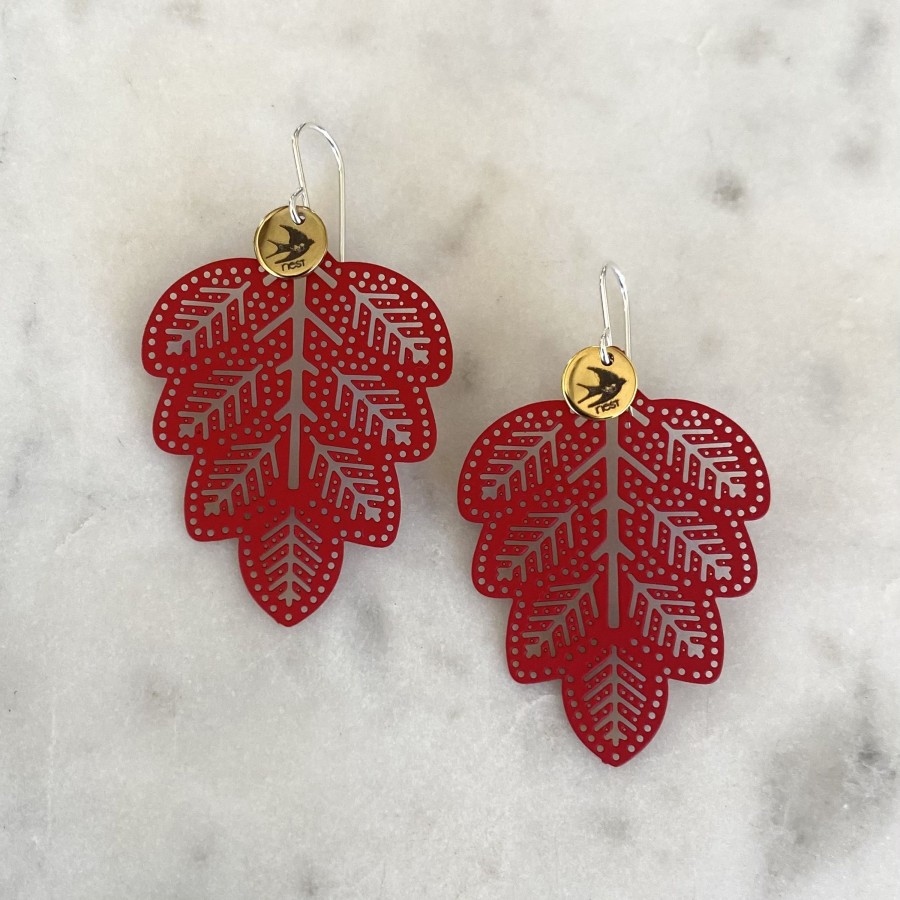 Accessories Cotton Wool | Nest Of Pambula Berry Filigree Earrings