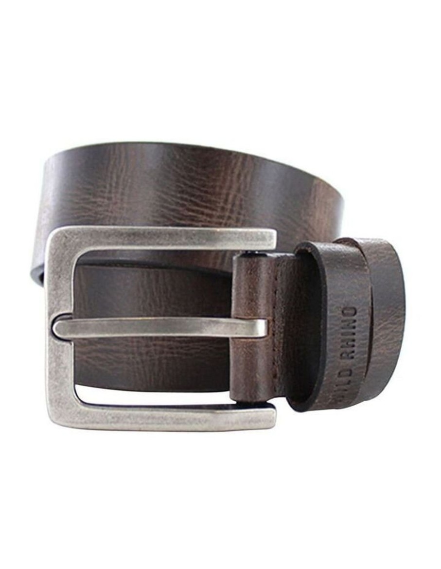 Accessories Cotton Wool | Wild Rhino Leather Jean Belt Olate Choc