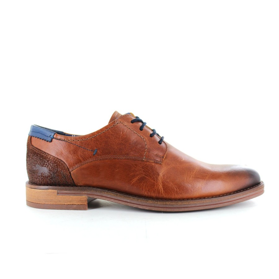 Accessories Cotton Wool | Wild Rhino Lock Dress Shoe Cognac