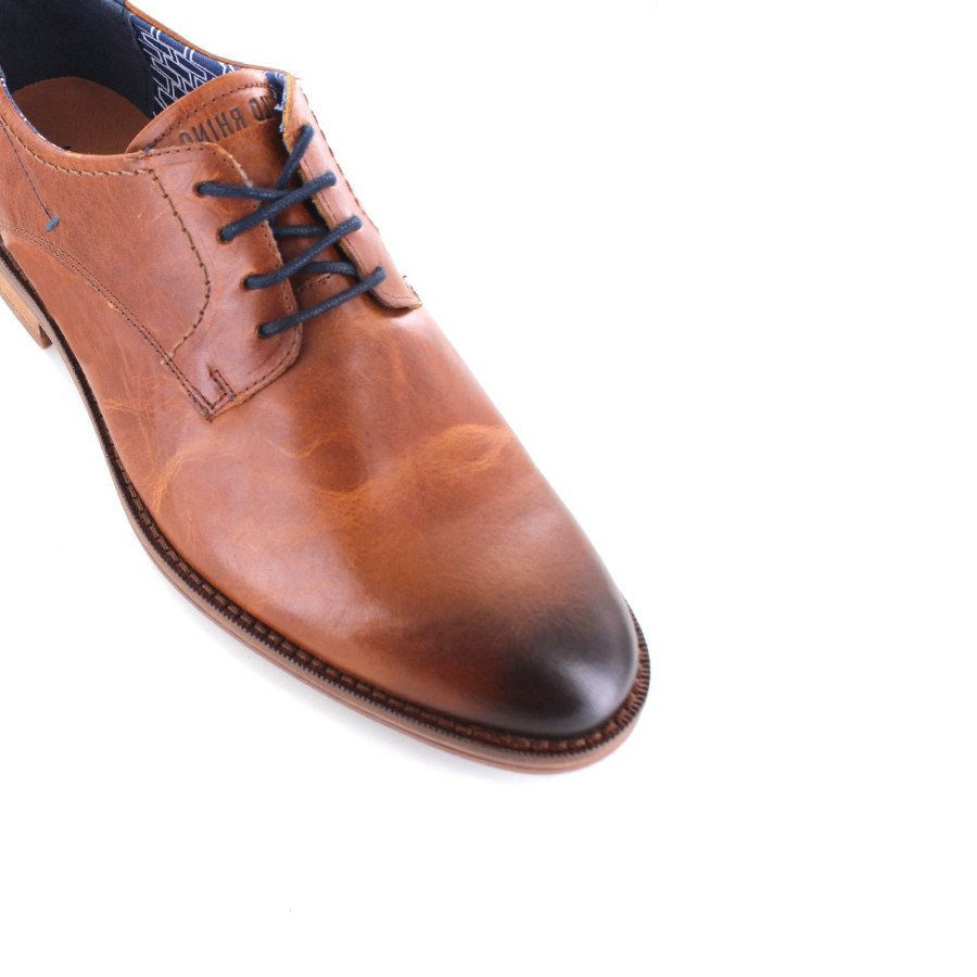 Accessories Cotton Wool | Wild Rhino Lock Dress Shoe Cognac