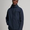 Men Cotton Wool | Superdry Code Trekker Jacket Navy