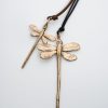 Accessories Cotton Wool | Pesci Che Volano Libellula Dragonfly Pendant (2 Sizes) Bronze