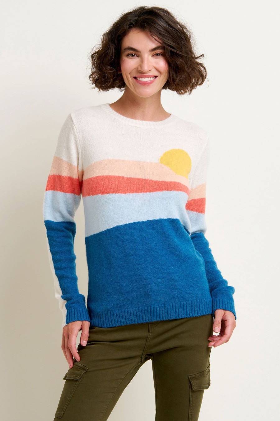 Women Cotton Wool | Brakeburn Autumn Landscape Jumper