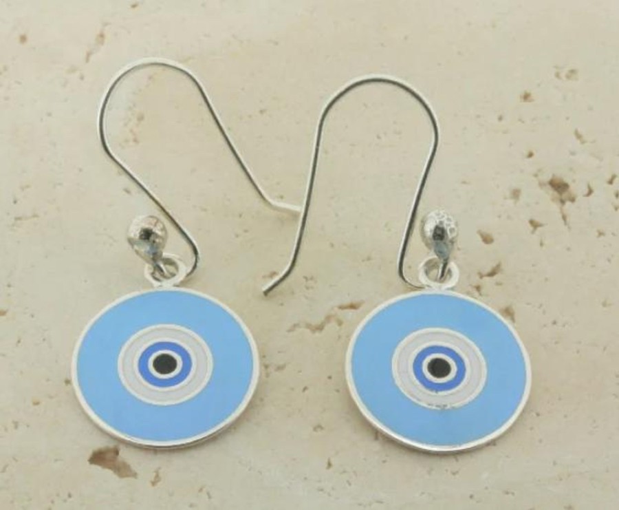 Accessories Cotton Wool | Makers And Providers Circle Eye Drop Earring