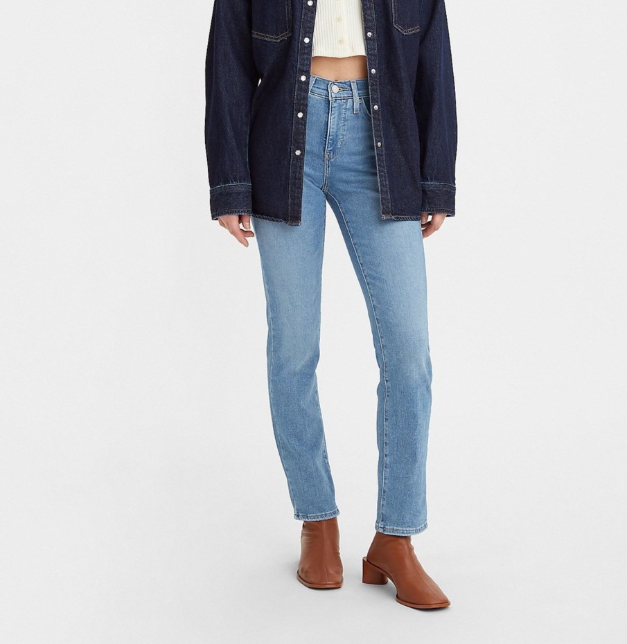 Women Cotton Wool | Levis 312 Shaping Slim Jeans Tribeca Sun