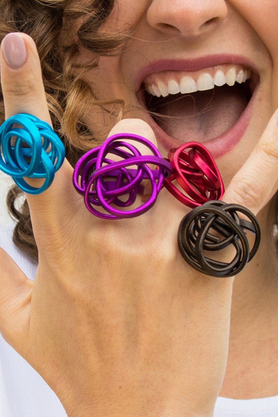 Accessories Cotton Wool | Monica Krexa Scrunch Ring ( Assorted Colours )