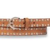 Accessories Cotton Wool | Legend Belts Stud Belt Neutral