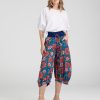 Women Cotton Wool | Boom Shankar Guru Pants Blue Giulia