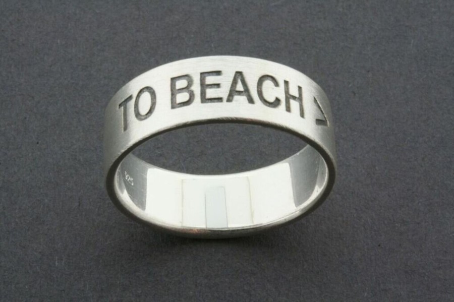 Accessories Cotton Wool | Alan Myerson To Beach> Ring Sterling Silver