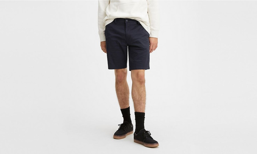 Men Cotton Wool | Levis Xx Chino Shorts Standard Taper Baltic Navy