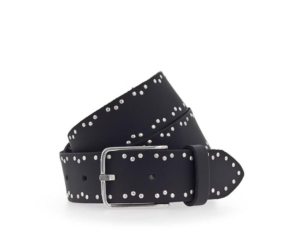 Accessories Cotton Wool | Vanzetti Rivet Belt ( 2 Colours)