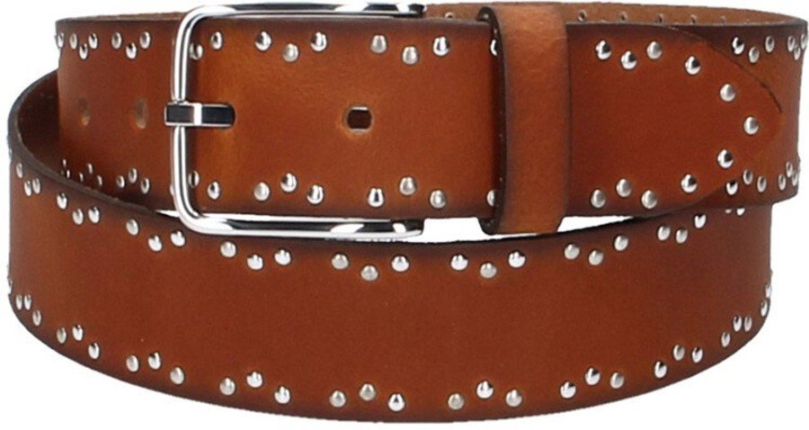 Accessories Cotton Wool | Vanzetti Rivet Belt ( 2 Colours)