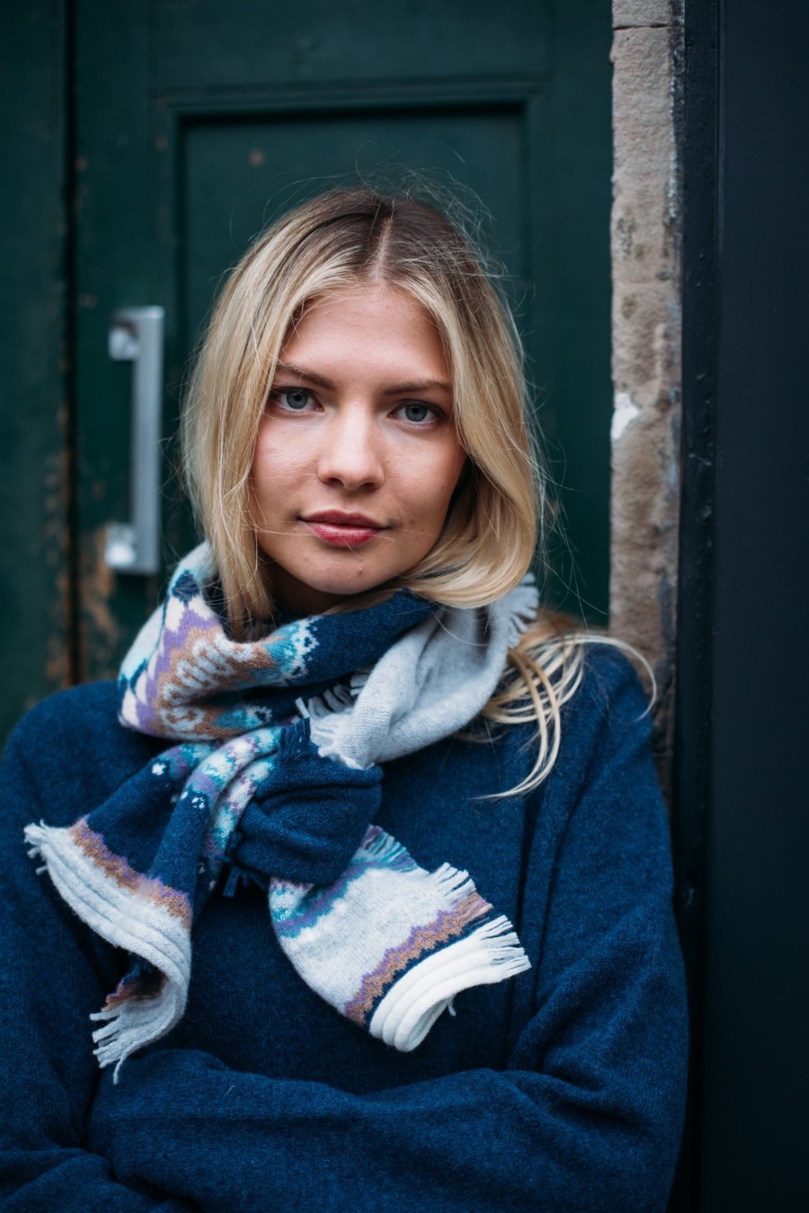 Accessories Cotton Wool | Eribe Alloa Scarf (3 Colours )