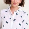 Women Cotton Wool | Brakeburn Flora Shirt White