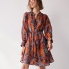 Women Cotton Wool | Morrison Lotus Dress Print