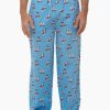 Men Cotton Wool | Bamboozld Jack Russell Pyjama Pant Jack Russell Blue