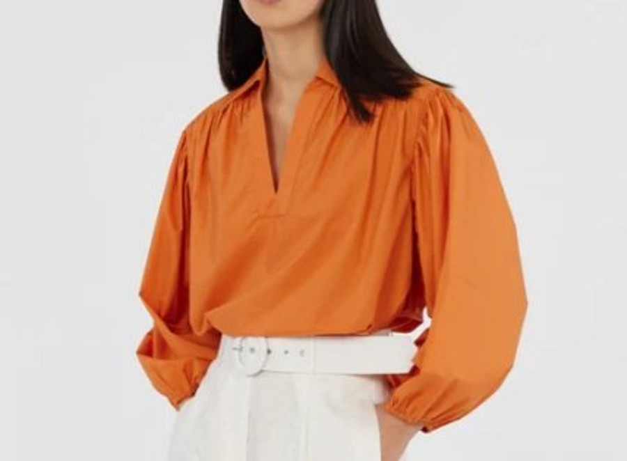 Women Cotton Wool | Amelius Tahlia Cotton Poplin Blouse ( 2 Colours )