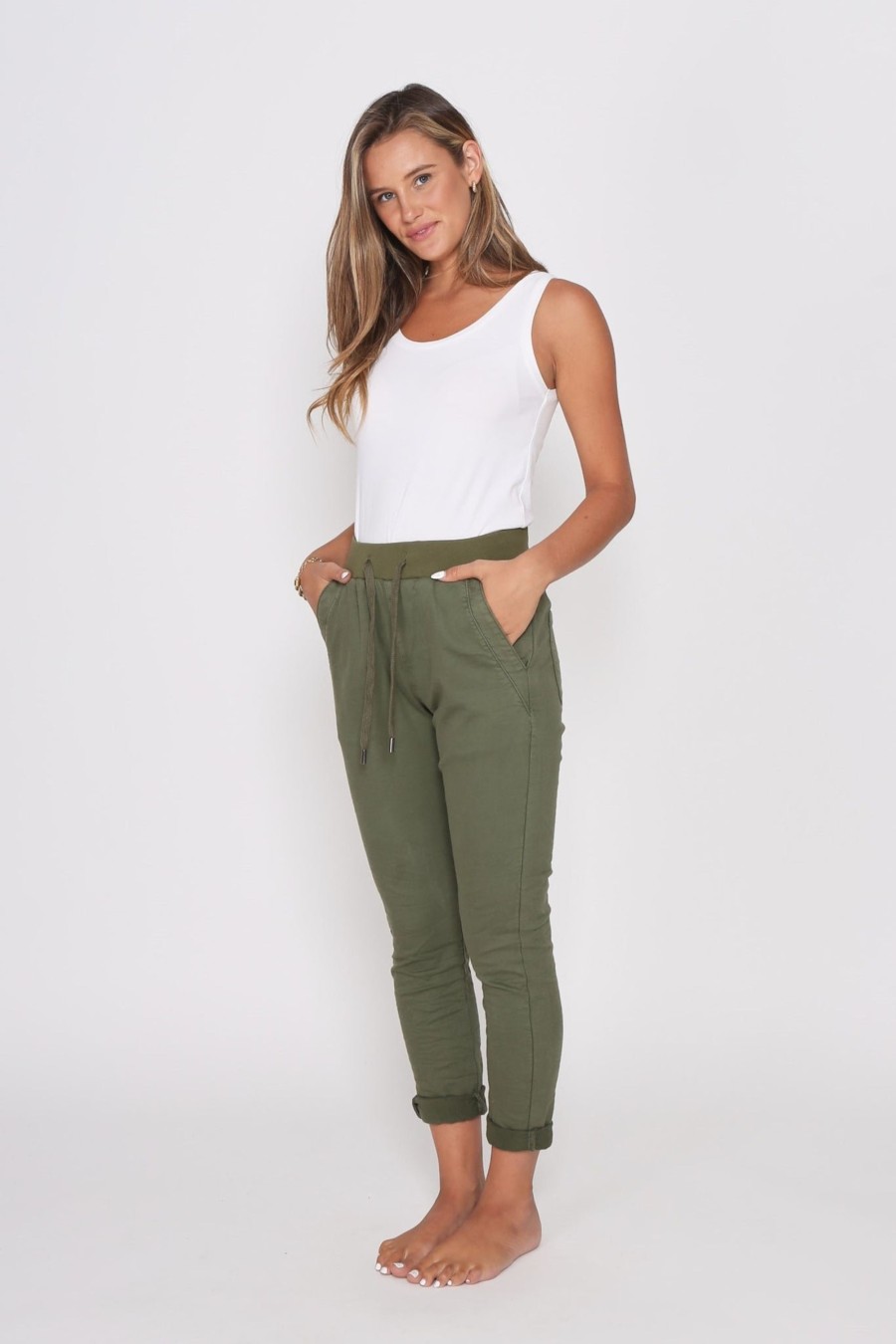 Women Cotton Wool | Monaco Jeans Riley Jogger ( 2 Colours )