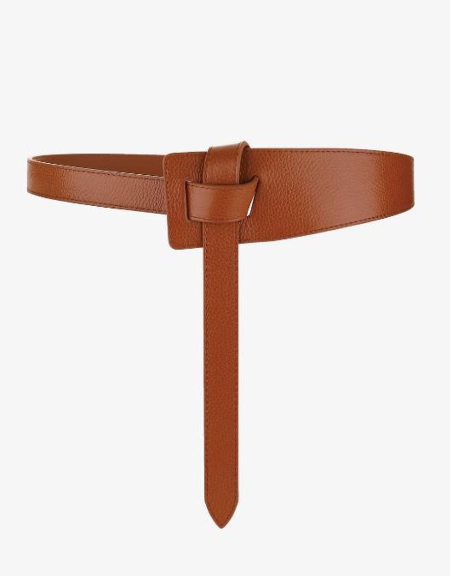 Accessories Cotton Wool | Morrison Katya Leather Belt Tan