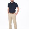 Men Cotton Wool | Bob Spears Stretch Twill Chino Stone