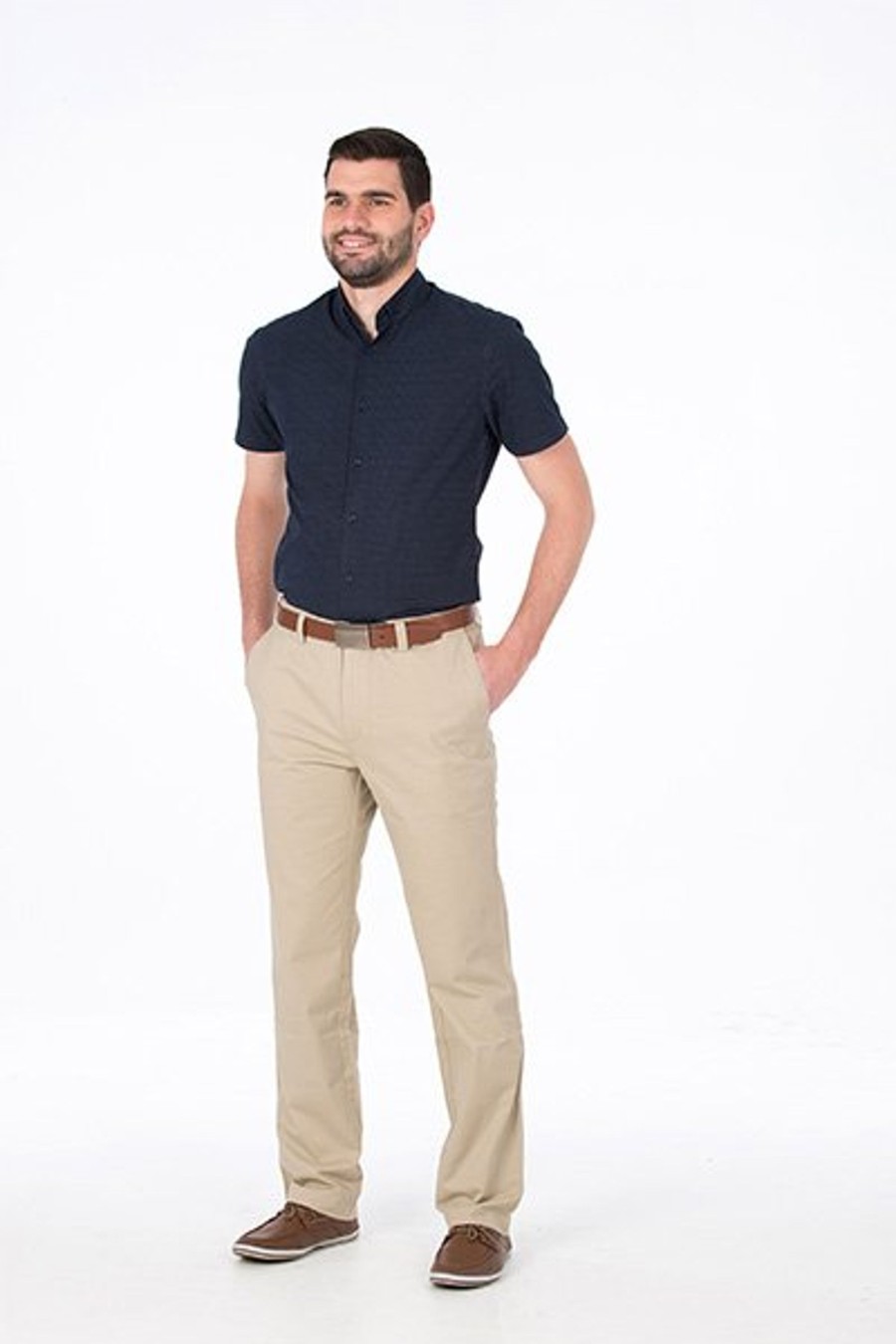 Men Cotton Wool | Bob Spears Stretch Twill Chino Stone